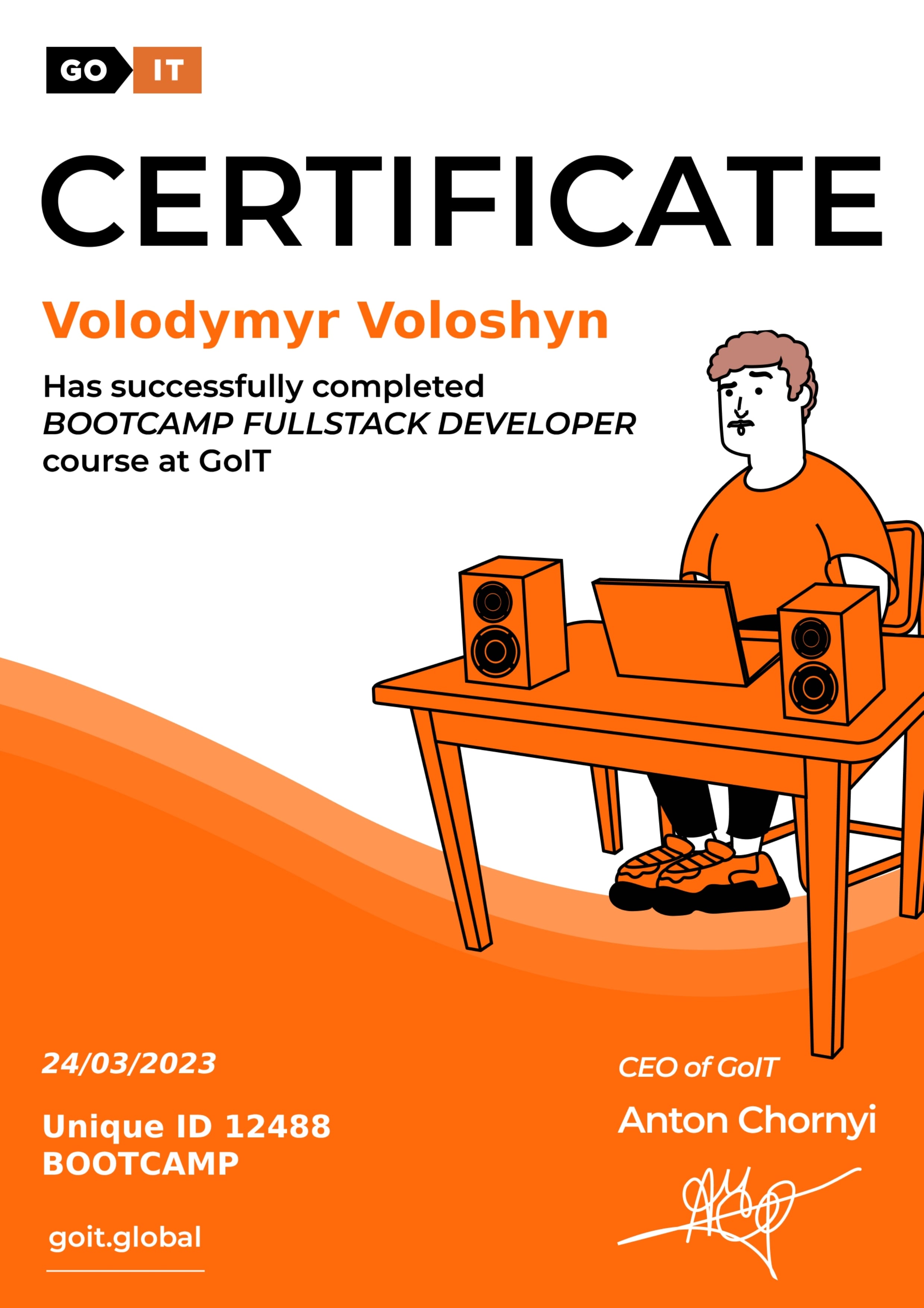 Bootcamp fullstack developer